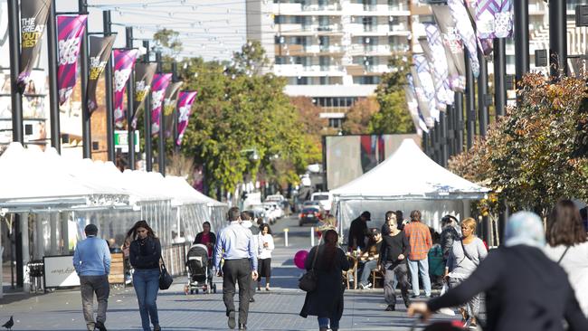 Macquarie St in 2017.