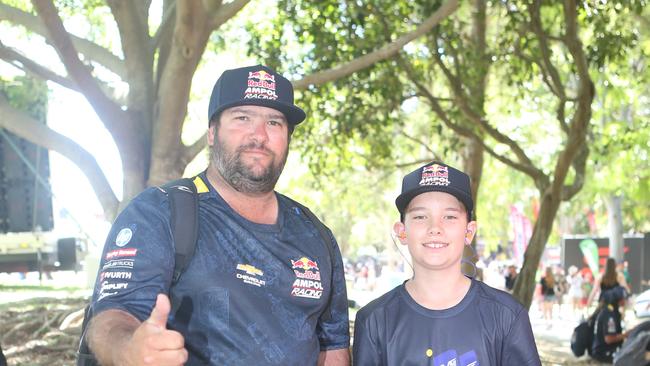 GC500. Chris and Bradley Knijff. 30 October 2022 Surfers Paradise Picture by Richard Gosling