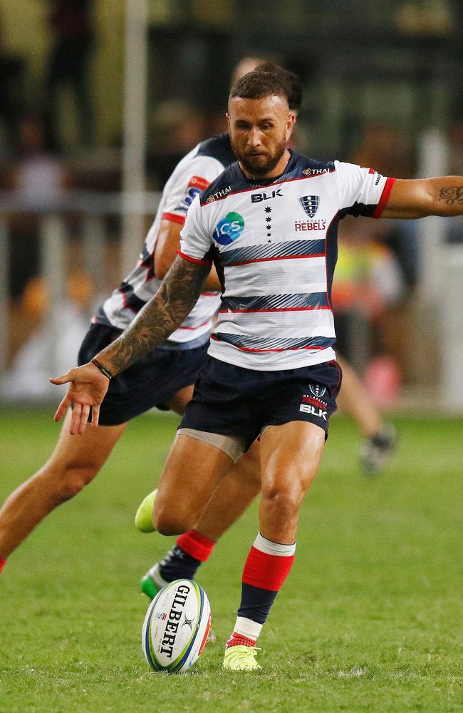 Super Rugby 2019: Quade Cooper; Queensland reds v Melbourne Rebels ...