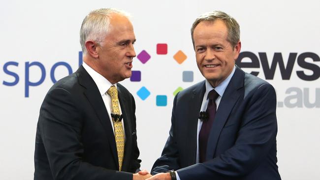 In 2016, Bill Shorten recruited a secret weapon to take on then-Liberal leader Malcolm Turnbull. Picture Kym Smith