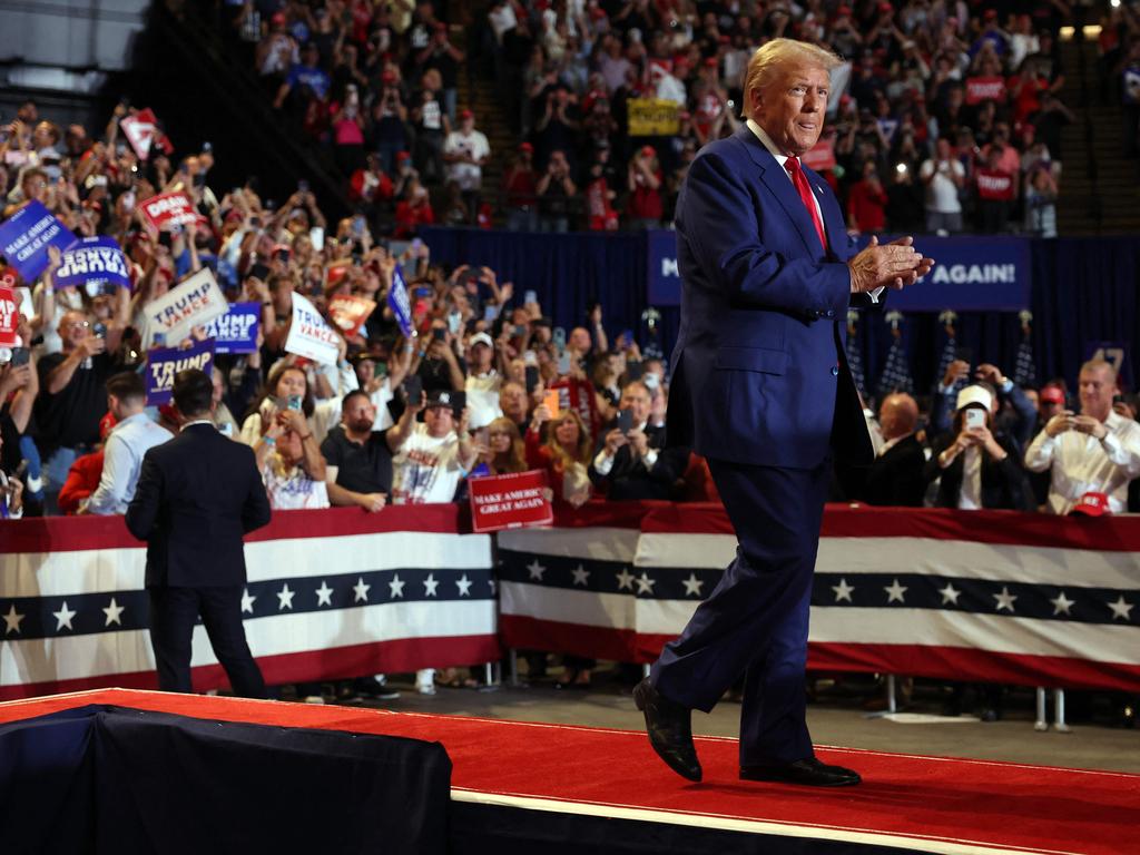 Donald Trump has vowed to be the first Republican candidate to win New York in 40 years. Picture: Getty Images via AFP