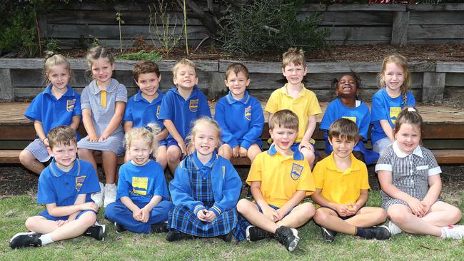 Clifton Springs Primary School Prep H front Rhys McNeil, Matilda Murphy, Ivy Scott, Oscar Furst, Jonah Weerasinghe and Bonnie Mann. Back Stevie Markham-Bissett, Lilly Lanyon, Isaac Simpson, Callum Hill, Alec Smith, Ethan Wedding, Ara Akinbiyi, Lilly Momcilovic. Picture: Alison Wynd