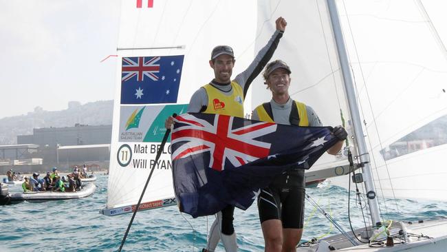 Mat Belcher and Will Ryan winning the world title in 2015.