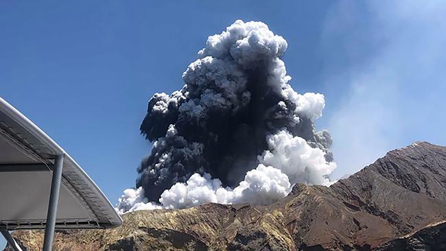 Twenty-two people were killed in the White Island volcano eruption in 2019. Picture: Lillani Hopkins/AFP