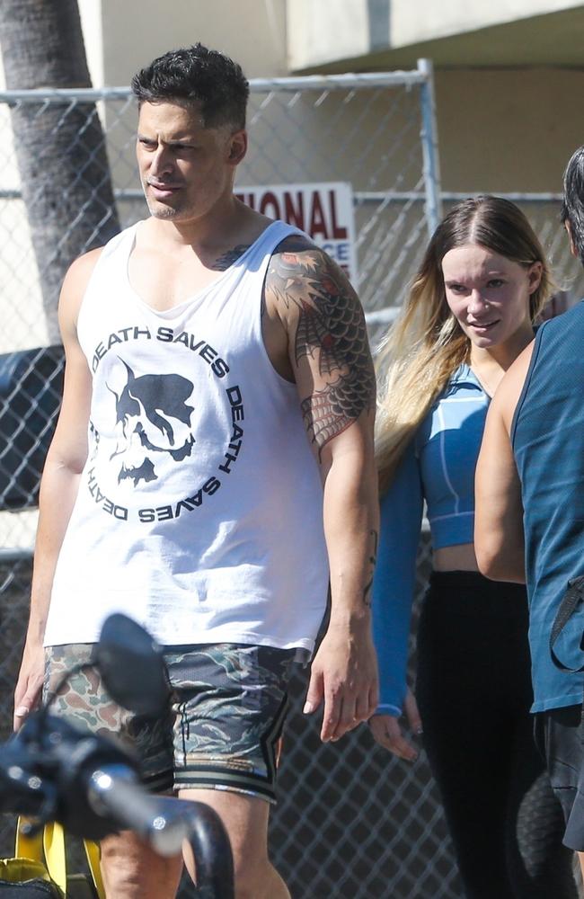 The Magic Mike star looked in great shape and keeping up his fitness after split from wife of 7 years, Sofia Vergara. Picture: Stoianov / BACKGRID