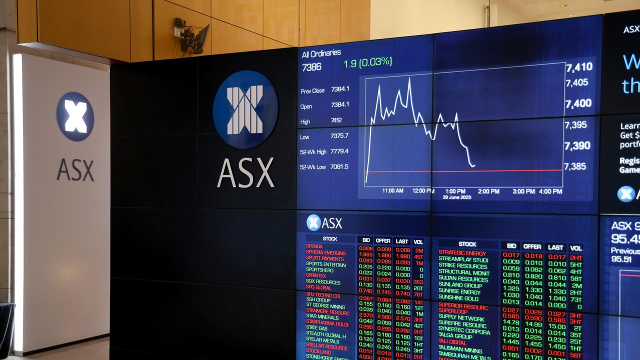 While the price of mining shares fell, energy stocks have shot up. Picture: NCA NewsWire / Damian Shaw