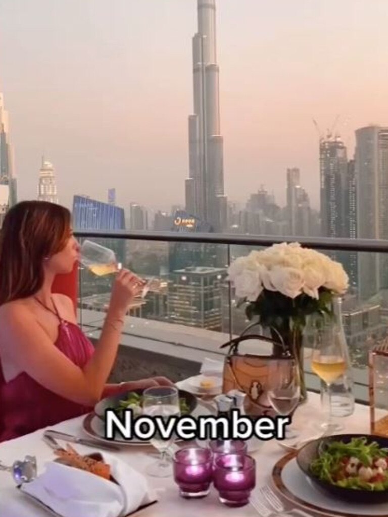 The fashion blogger said she tried to avoid ‘risky areas’ during the pandemic.