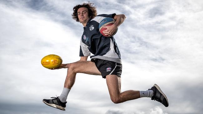 Jack Petruccelle is going to be the star of the draft combine, Gary Buckenara says. Picture: Mark Dadswell