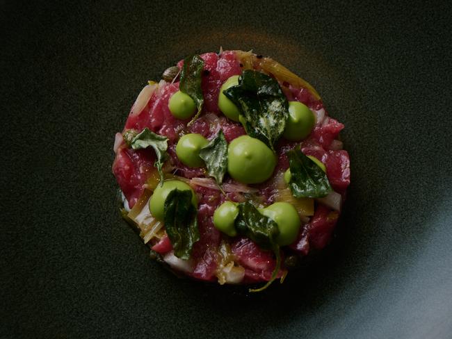 Tipo 00’s beef tartare. Picture: Kristoffer Paulsen