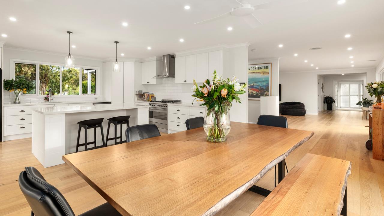 There’s a north-facing kitchen and living space that gets plenty of natural light.