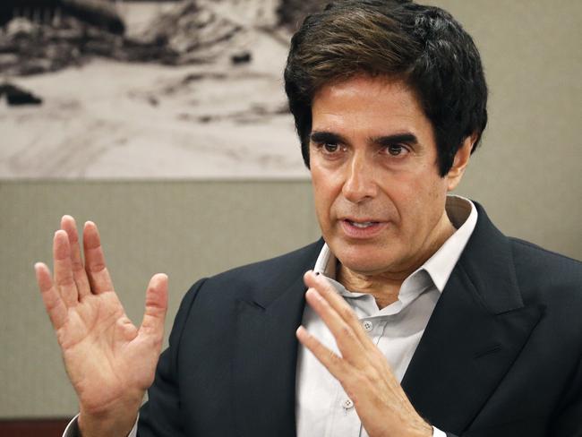 Illusionist David Copperfield testifies in court. Picture: AP/John Locher