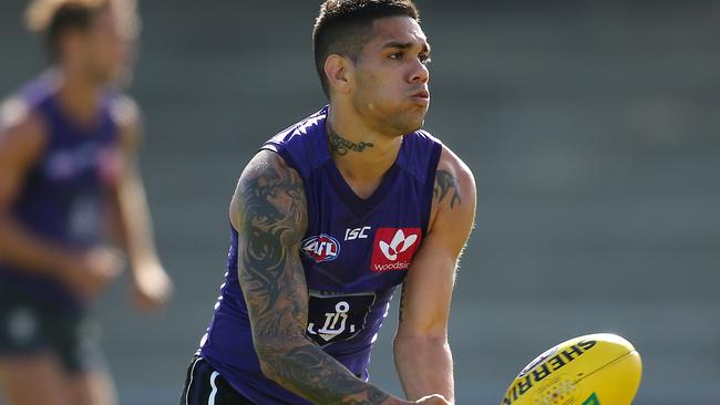 Michael Walters of the Dockers.