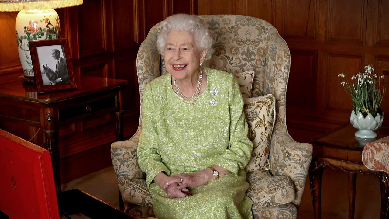 Queen Elizabeth II was diagnosed with Covid-19 on Sunday. (Photo by CHRIS JACKSON / BUCKINGHAM PALACE / AFP)