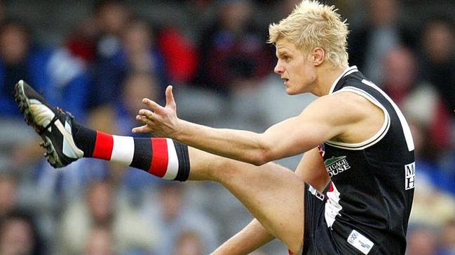 Nick Riewoldt delivered on his talent and them some for the Saints.