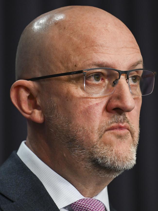 ASIO boss Mike Burgess. Picture: NewsWire / Martin Ollman