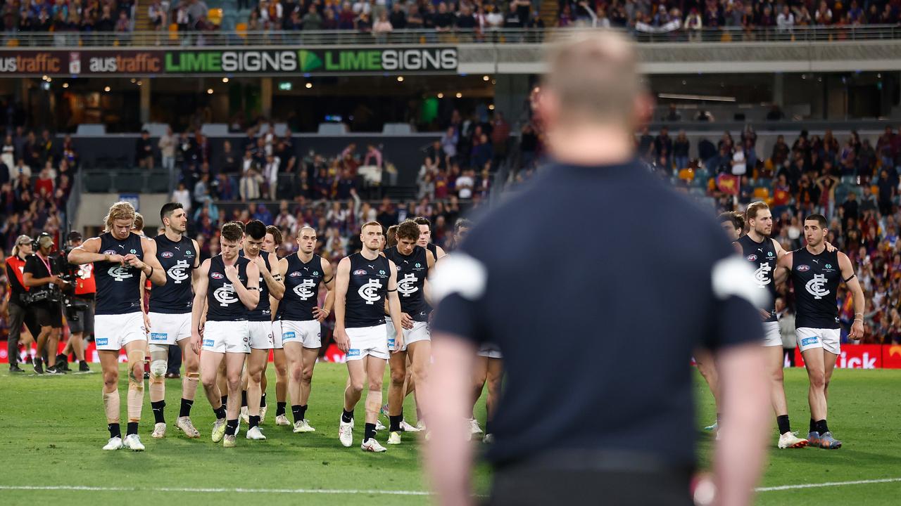 AFL finals news 2023: Michael Voss press conference after Carlton Blues  loss to Brisbane Lions in preliminary final