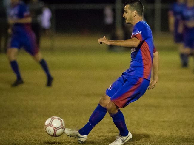 Robina City’s Jarryd Georgiou. Picture: East End Digital