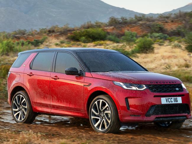 The Land Rover Discovery sport MY20.