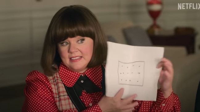 Melissa McCarthy also stars in the film.