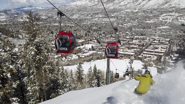 Let’s go: hit the slopes in Aspen, Colorado in the USA.