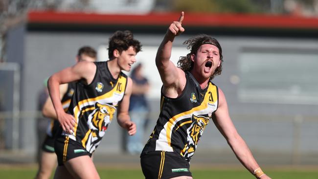 Tomkinson is a former member of the Brisbane Lions academy program and played 52 senior state league games at Kingborough. Picture: Nikki Davis-Jones