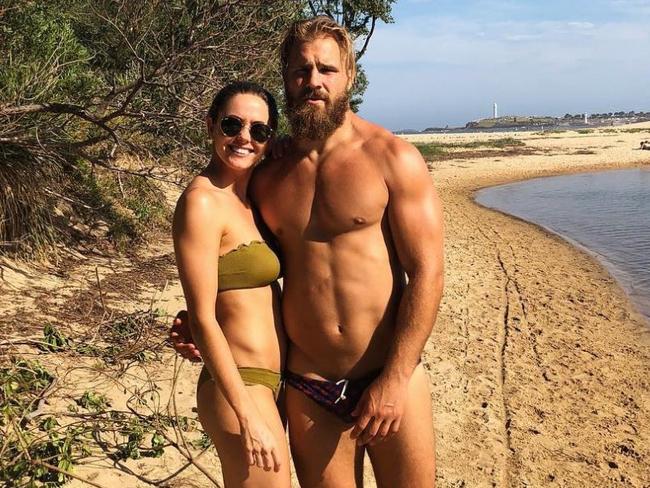 Jack de Belin and his partner Alyce Taylor. Picture: Instagram/@alyceetaylor