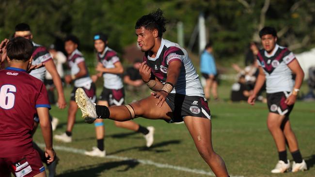 Hancock Cup, Wavell SHS v Marsden SHS, Wavell Heights. Picture: Liam Kidston