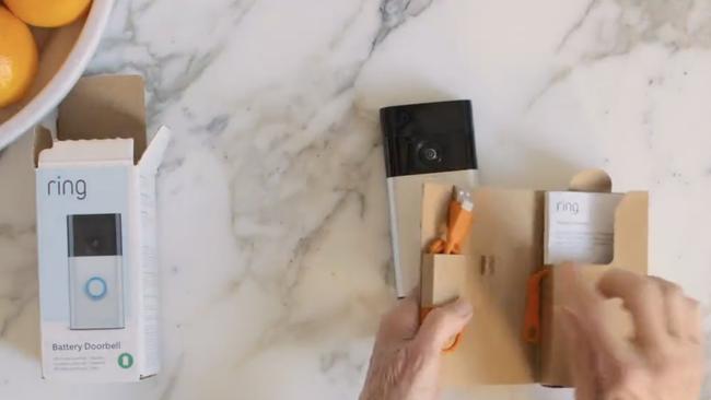 The latest Ring Doorbell comes with easy-to-follow written instructions as well as the app to guide you through charging and installation.