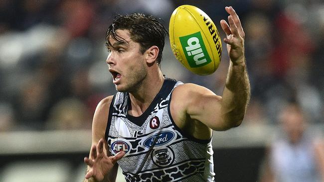 Tom Hawkins is unlikely to challenge his ban. Picture: AAP