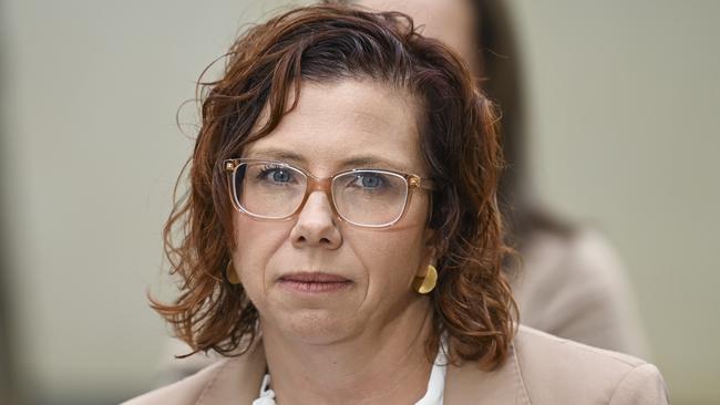 Minister for Social Services Amanda Rishworth said the establishment of the regulator were not part of discussions. Picture: NewsWire / Martin Ollman