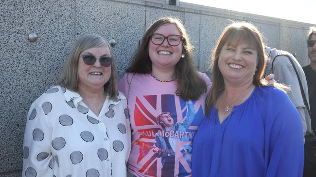 Paul McCartney fans at the Got Back Tour at the Adelaide Entertainment Centre, October 18. Picture: Kelly Barnes