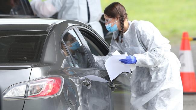 The City of Latrobe has entered a seven-day lockdown overnight following a rapid increase in coronavirus cases. Picture: Alan Barber