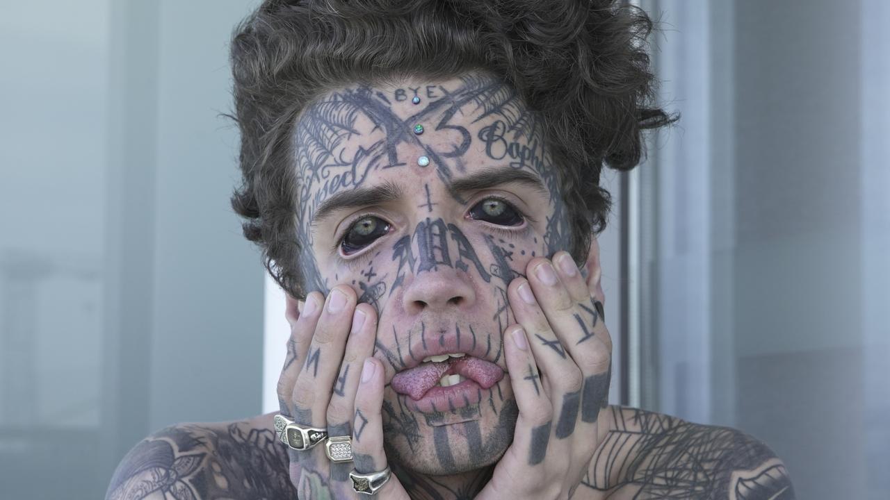 Body modification: Ethan Bramble: Aussie the 'world's most modified youth'   — Australia's leading news site