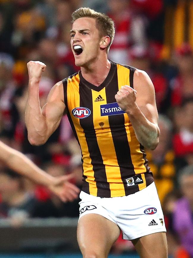 Harry Morrison is one of the new breed of Hawks. Pic: Getty Images