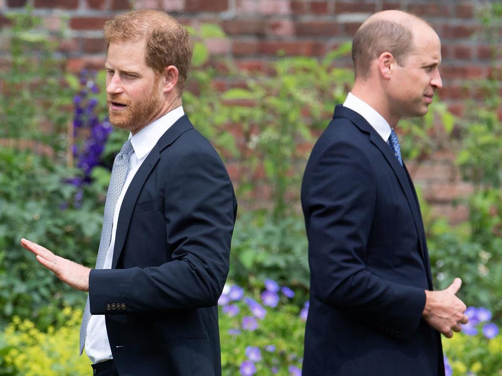 The world’s most famous brothers have not seen eye-to-eye in recent years. Picture: AFP