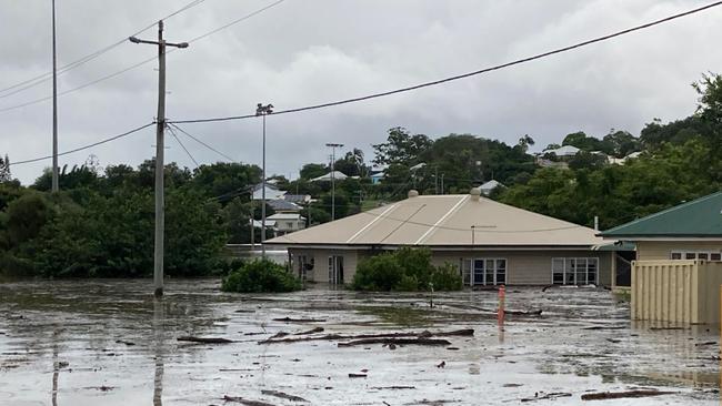 Dozens of houses across Gympie and the Southside have been inundated by the floodwaters