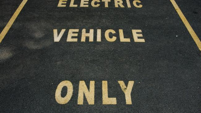 A big plus of driving an EV is always getting a premium parking spot. Picture: Getty Images