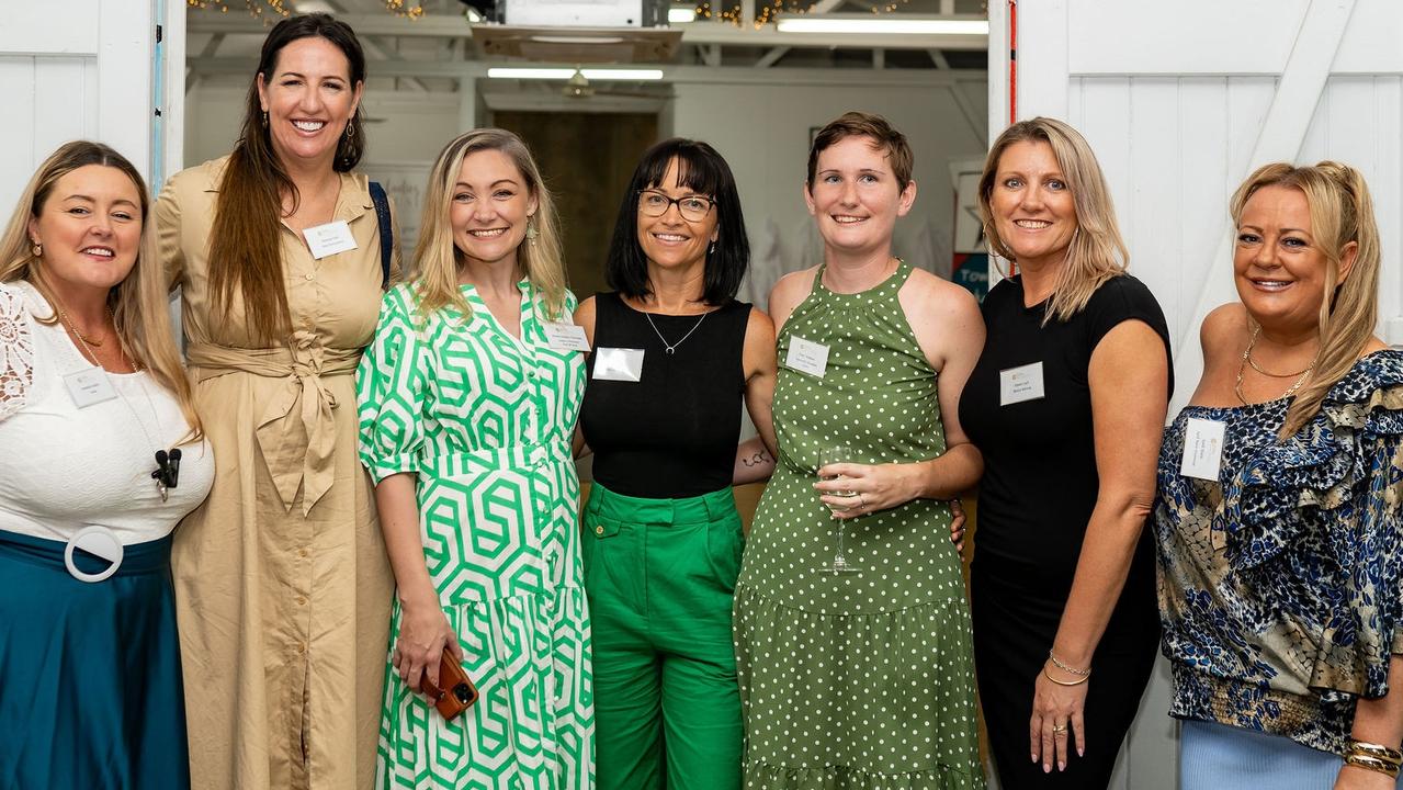 Socials Event sponsors Amanda Sadler, Melissa Dale, Dimity Bullen-Nicholas, Jodie Hunter, Rozi Thomas, Alison Layt, April Hes