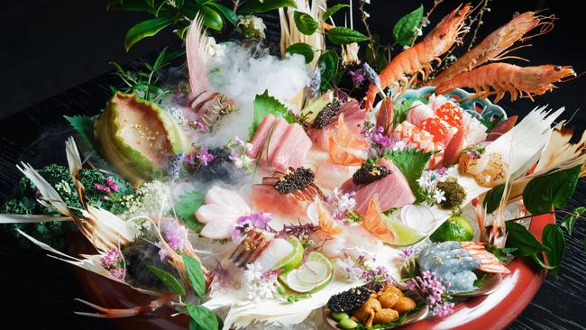 Sashimi platter. Picture: Gareth Sobey