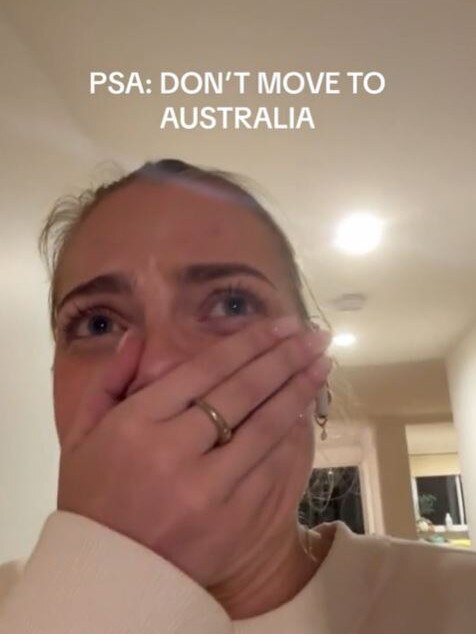 The social media star had previously gone viral with a video revealing her horror at discovering a huntsman in her home. Picture: TikTok/MillieFord