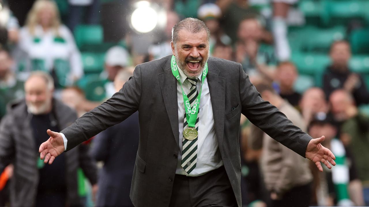 Ange Postecoglou is enjoying life at Celtic. Picture: Ian MacNicol/Getty Images