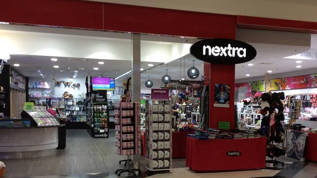 The winning ticket was sold at Nextra Gympie at Central Shopping centre, with owner Kelly Goatham saying they had decorated the store to celebrate. Picture: Facebook
