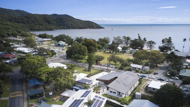 The small community has terrible internet connectivity despite being just over 10km from Cairns. Picture: Scott Burrows