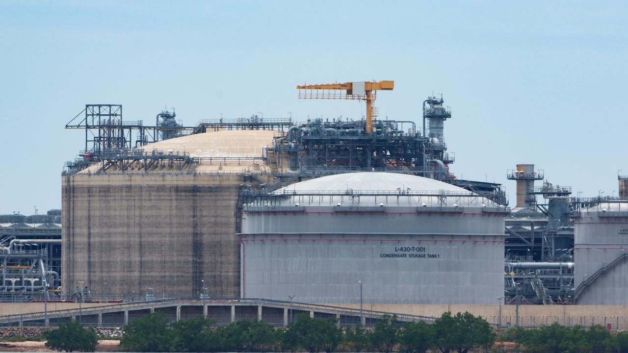 Middle Arm is already home to an export hub for liquefied natural gas (LNG). Picture: Glenn Campbell