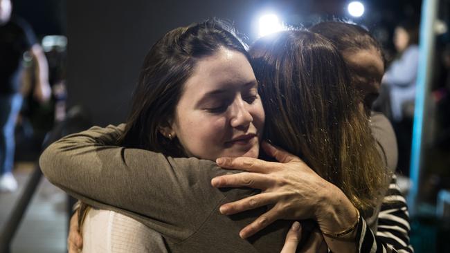 Chen Goldstein-Almog’s daughter Agam, pictured, was freed in November along with her mother and two siblings. Picture: Getty Images