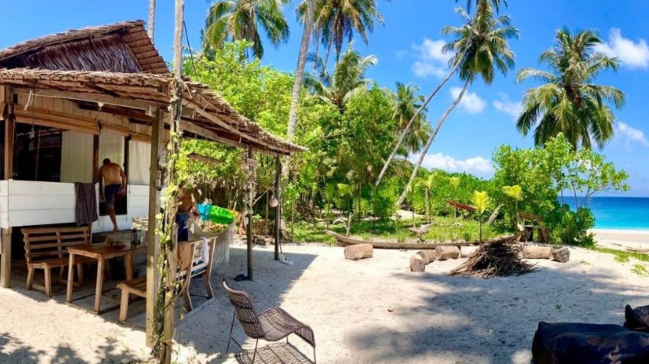 The private Pinang Island is located on the western tip of Sumatra, an island off Indonesia. Picture: Instagram/ @pinang_island