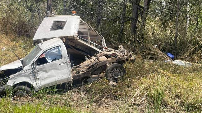 A teenager has been charged after a two-vehicle crash in Glenorchy on Monday involving an allegedly stolen Ergon ute.