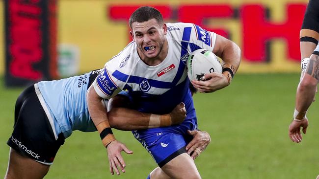 Adam Elliott has re-signed with the Bulldogs. Picture: AAP