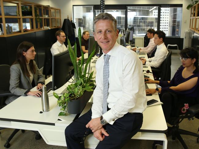 19/08/2020. Darren Steinberg, CEO of Dexus, photographed at their offices in Sydney. Britta Campion / The Australian