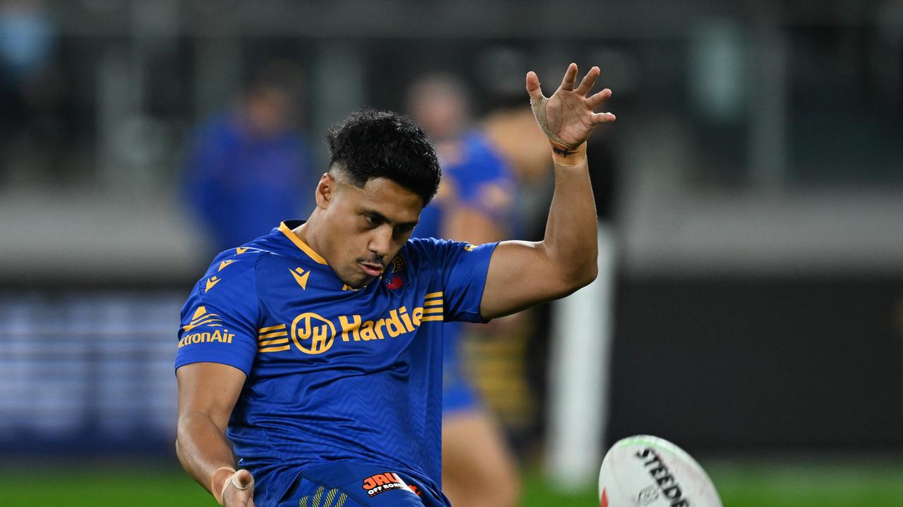 NRL live: Eels rookies stun Manly in two minutes of mayhem